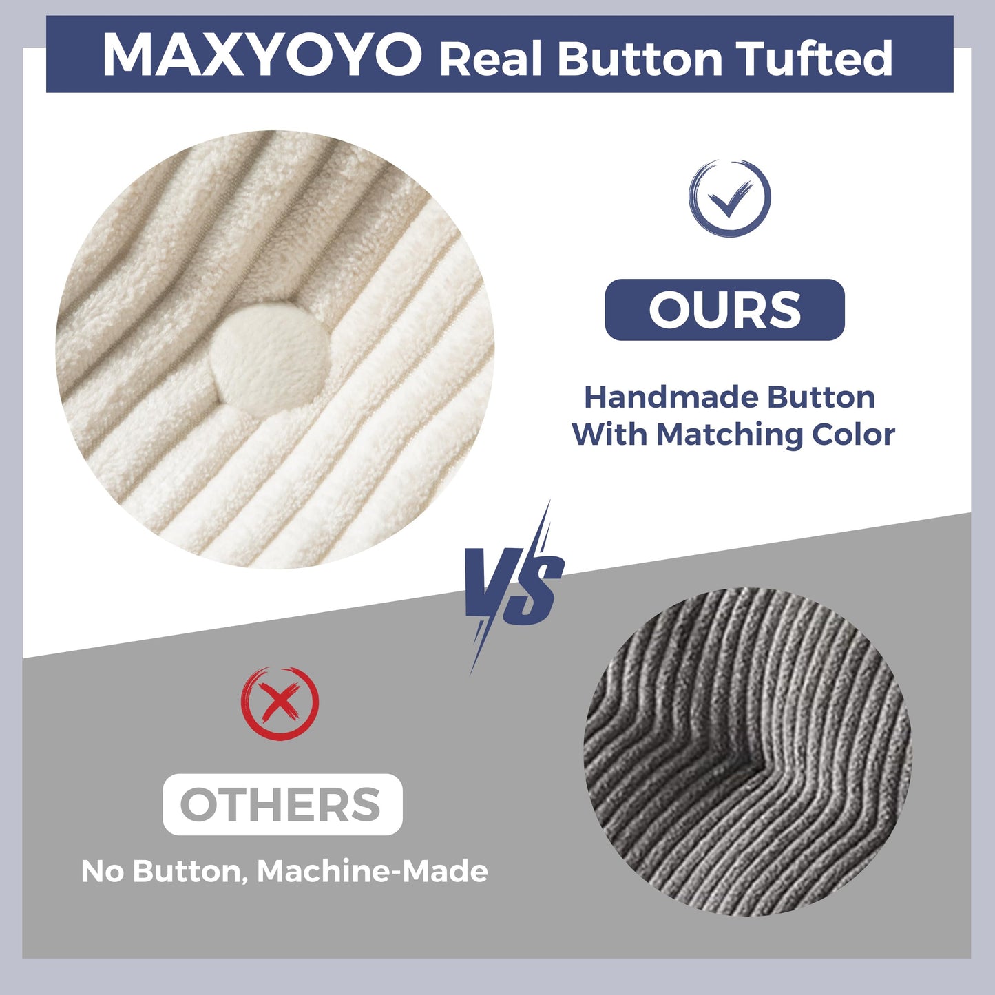 MAXYOYO Convertible Sofa Bed, Pull Out Loveseat Sleeper Sofa, 2 in 1 Folding Couch Bed