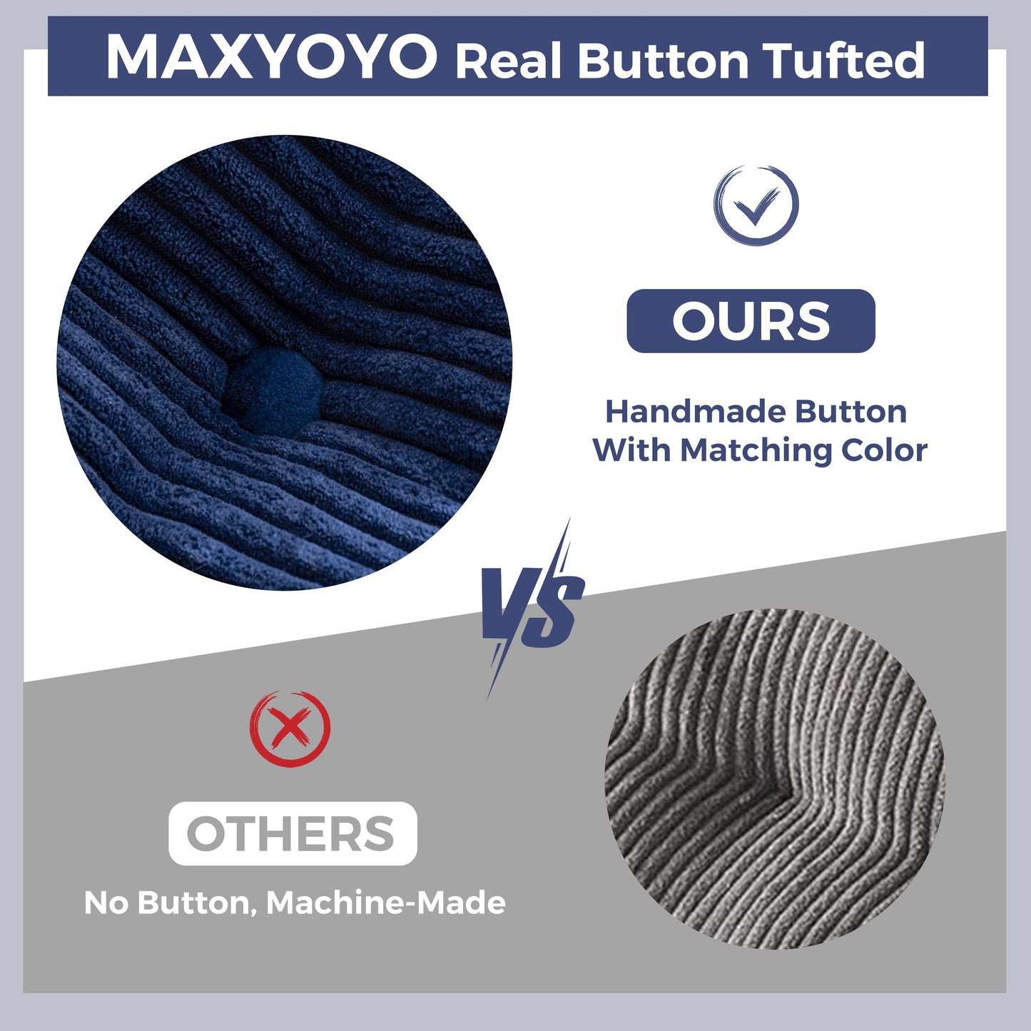 MAXYOYO Convertible Sofa Bed, Pull Out Loveseat Sleeper Sofa, 2 in 1 Folding Couch Bed