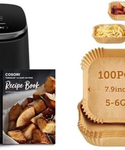 Alternative view of COSORI Air Fryer 9-in-1 Compact & Large 6-Qt Fast Turbo Modes Precise Heat for Even Results