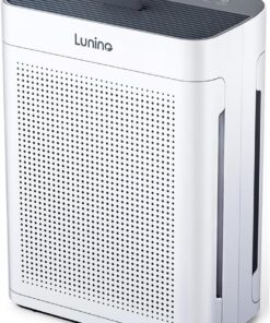 Air Purifiers for Home Large Room up to 3000sq.ft, LUNINO HEPA Double-Sided Air Purifier with Washable Filter, PM 2.5 Display Air Quality Sensors, Air Cleaner for Pets Hair, Odor, Dust, Smoke, Pollen