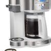 Hamilton Beach 2-Way 12 Cup Programmable Drip Coffee Maker & Single Serve Machine, Glass Carafe, Auto Pause and Pour, Black (49980R)