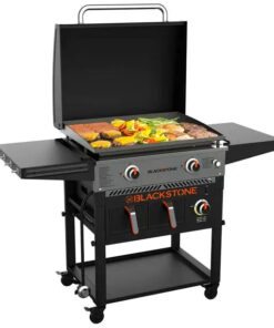 Clearance Sale Blackstone 2-Burner 28" Griddle with Electric Air Fryer and Hood