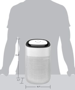 Alternative view of Sorbi 1000ml Air Dehumidifier w/Purifying Function, True HEPA Filter, Auto Shutoff, Touch Control Adjustable Air Speed, Ultra-Quiet, Ideal for Closets & Bathrooms