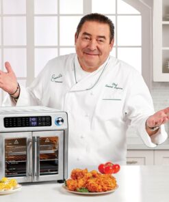 Alternative view of Extra Large French Door Air Fryer Toaster Oven Combo 24 Cooking Functions Digital Controls