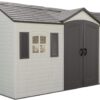 Lifetime 6446 Outdoor Storage Shed, 8 x 15 Foot, Desert Sand