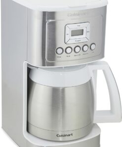 Alternative view of Cuisinart 12-Cup Coffee Maker, Programmable PerfecTemp Thermal Carafe Coffee Machine with 1-4 Cup Setting, Brew Strength Control and Brew Pause, Stainless Steel, DCC-3400NAS, Silver