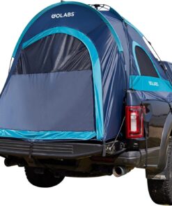 Golabs Truck Bed Tent for 5.5-6.5 Ft Bed, 5-Minute Easy Setup by Pre-Assembled Design, Waterproof PU2000mm, 2-Person Portable with Extra Rainfly Cover for Camping & Outdoor, Includes Storage Bag