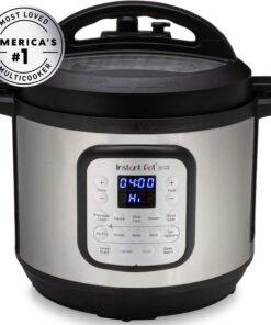 Alternative view of Instant Pot Duo 7-in-1 Electric Pressure Cooker, Slow Cooker, Rice Cooker, Steamer, Sauté Pan, Yogurt Maker, Warmer, and Sterilizer