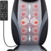 Snailax Shiatsu Massage Cushion with Heat Massage Chair Pad Kneading Back Massager for Home Office Seat use