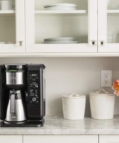 Alternative view of Ninja Hot and Cold Brewed System, Tea & Coffee Maker, with Auto-iQ, 6 Sizes, 5 Styles, 5 Tea Settings, 50 oz Thermal Carafe, Frother, Coffee & Tea Baskets, Dishwasher Safe Parts, Black, CP307