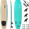 Thurso Surf 7/8 ft Soft Top Foam Beginner Surfboard for Adults and Kids Perfect Longboard for Surfing Beach Fun and Water Sports Lightweight and Durable Modern Design for All Levels of Surfers