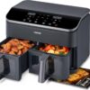 COSORI 9Qt 10-in-1 Dual Air Fryer Fresh Balanced Meals for Family Children Double Baskets