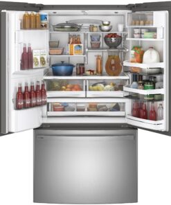 Alternative view of GE Profile Series ENERGY STAR® 27.7 Cu. Ft. Fingerprint Resistant French-Door Refrigerator